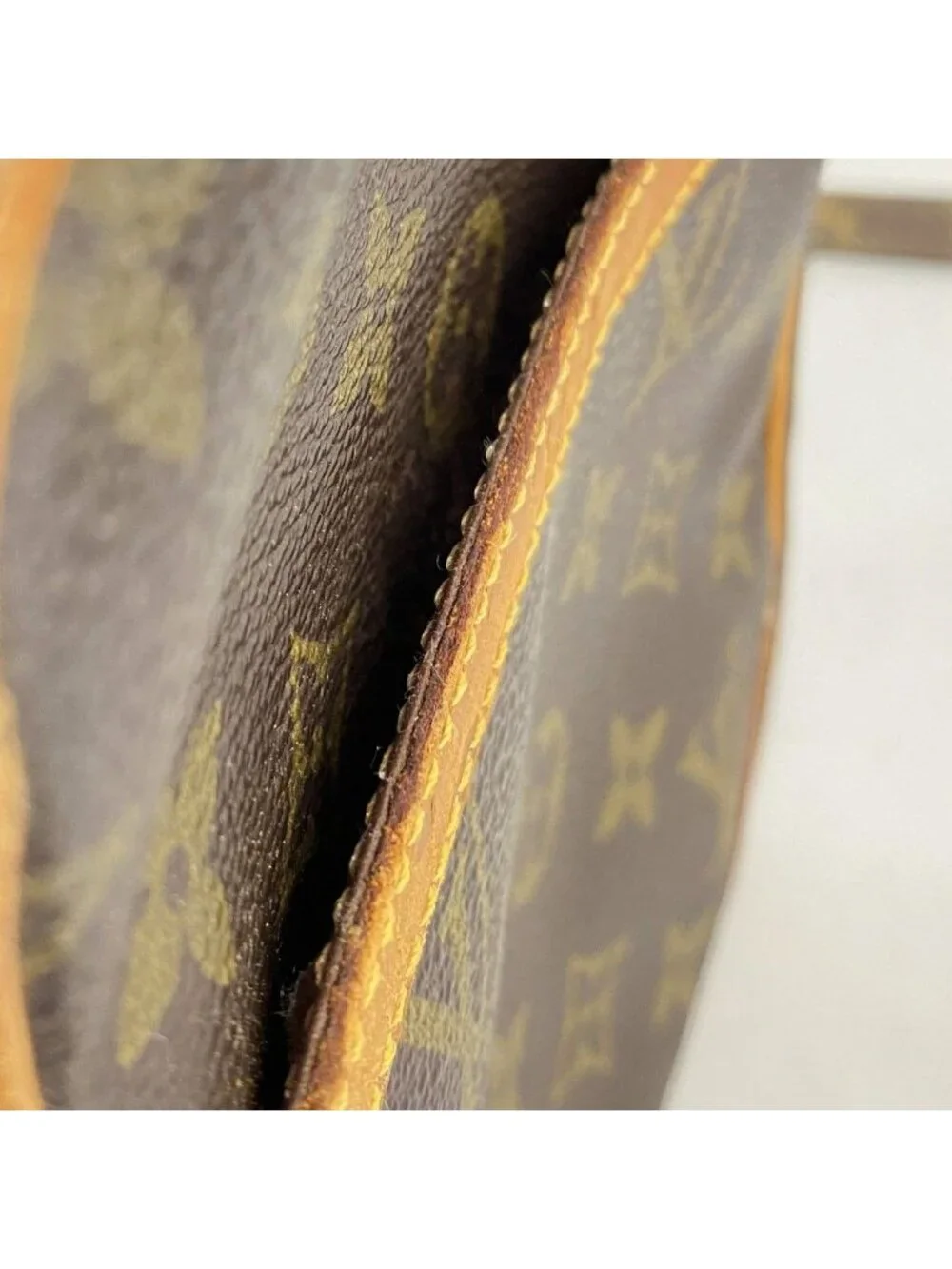 Louis Vuitton Shoulder Bag Monogram Danube Brown